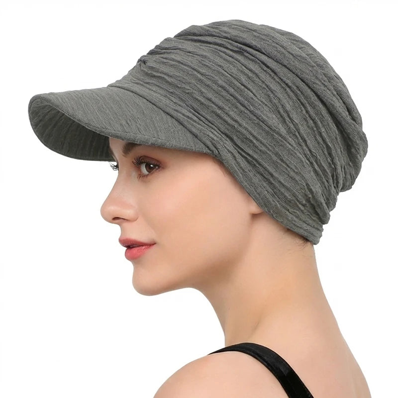 Nueva Gorra de Béisbol con Hijab para Mujer, Gorro de Voile Musulmán, Sombrero para el Sol, Pañuelo, Gorras de Béisbol Modernas, Bandana, Hijab, Turbante