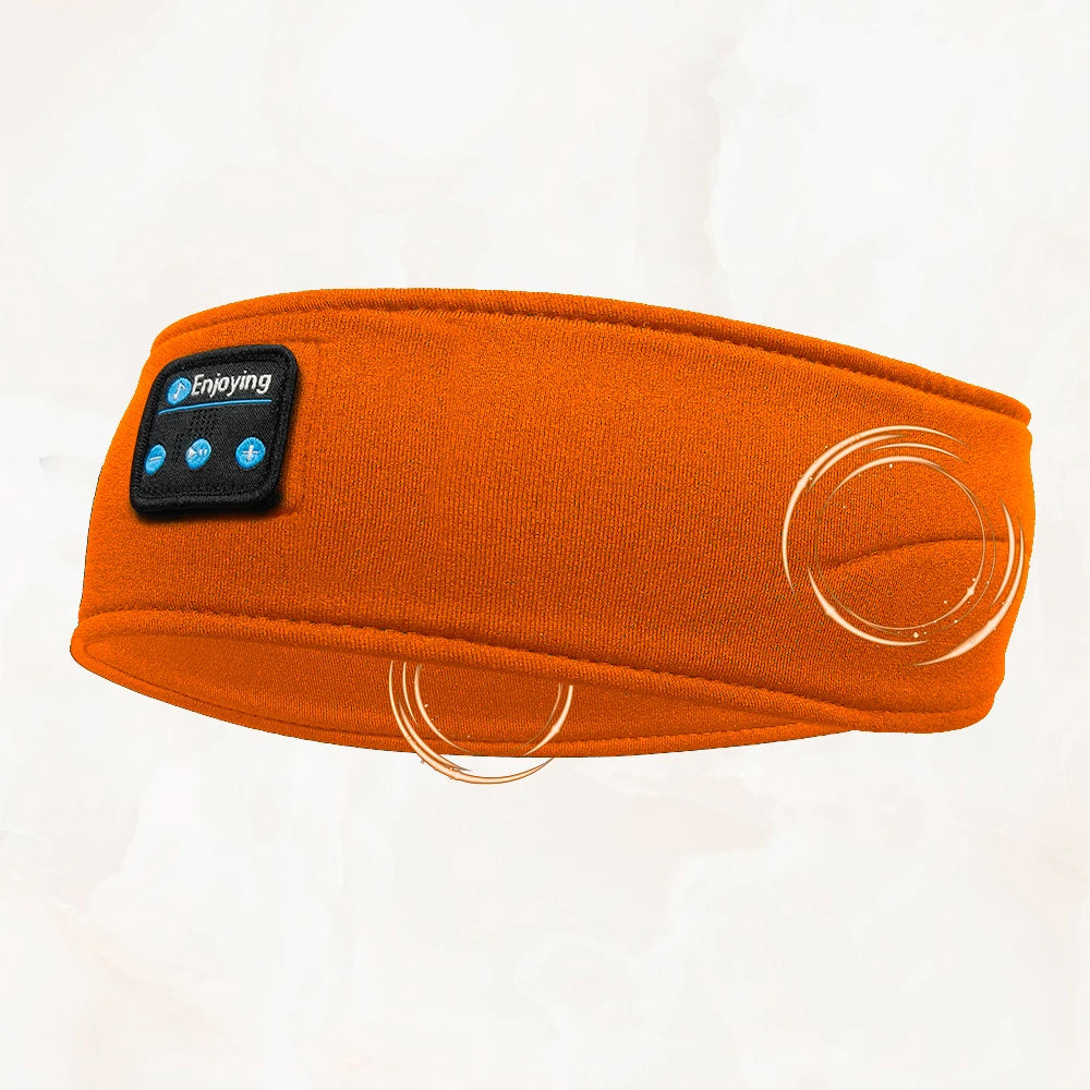 HOMEFISH BT auriculares deportivos diadema para dormir auriculares inalámbricos elásticos música máscara de ojos auriculares inalámbricos con Bluetooth diadema
