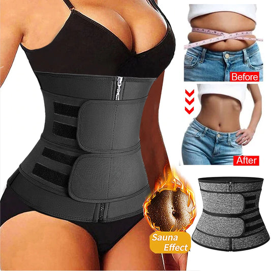 Women Waist Trainer, Neoprene Body Shaper Belt, Slimming Wrap, Tummy Reducer Shaper, Sweat Shapewear, Workout Shaper Corset
