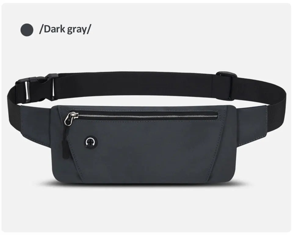 Riñonera para correr, bolsa para cinturón deportivo, bolsa para teléfono móvil, riñonera ligera para hombre y mujer, bolsa deportiva para gimnasio, riñonera con correa ajustable