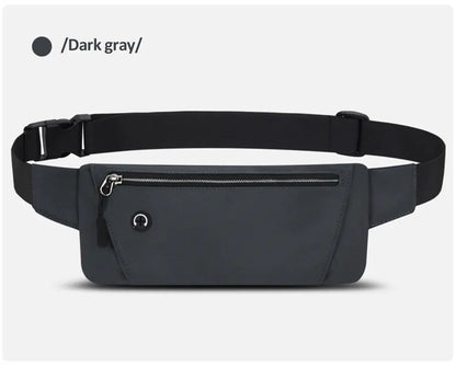 Riñonera para correr, bolsa para cinturón deportivo, bolsa para teléfono móvil, riñonera ligera para hombre y mujer, bolsa deportiva para gimnasio, riñonera con correa ajustable