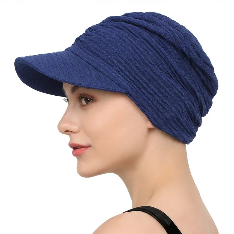 Nueva Gorra de Béisbol con Hijab para Mujer, Gorro de Voile Musulmán, Sombrero para el Sol, Pañuelo, Gorras de Béisbol Modernas, Bandana, Hijab, Turbante