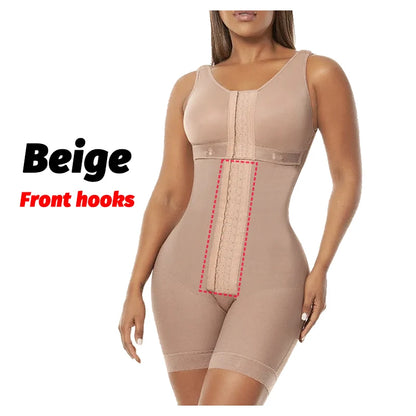 Body Shaper Faja Body corsé Top Bustier fajas colombianas originales modelado posparto adelgazante Shapewear ropa interior de mujer