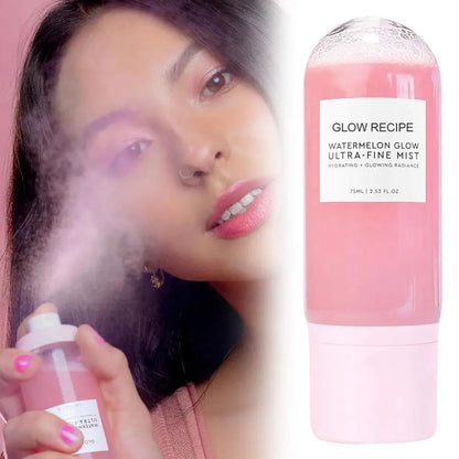Watermelon Mist for Face, Facial Toner, Organic Fruit Essence, Hydrating Spray, Refreshing, Elasticizing, Pore-Reducing, Skin Care