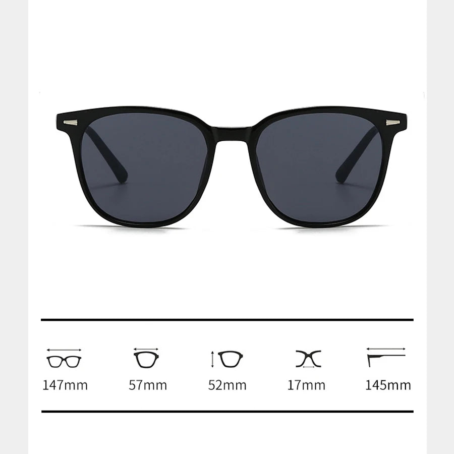 Gafas de cuadradas vintage para mujeres y hombres, gafas rectangulares, gafas ovaladas para mujeres, gafas para hombres y mujeres