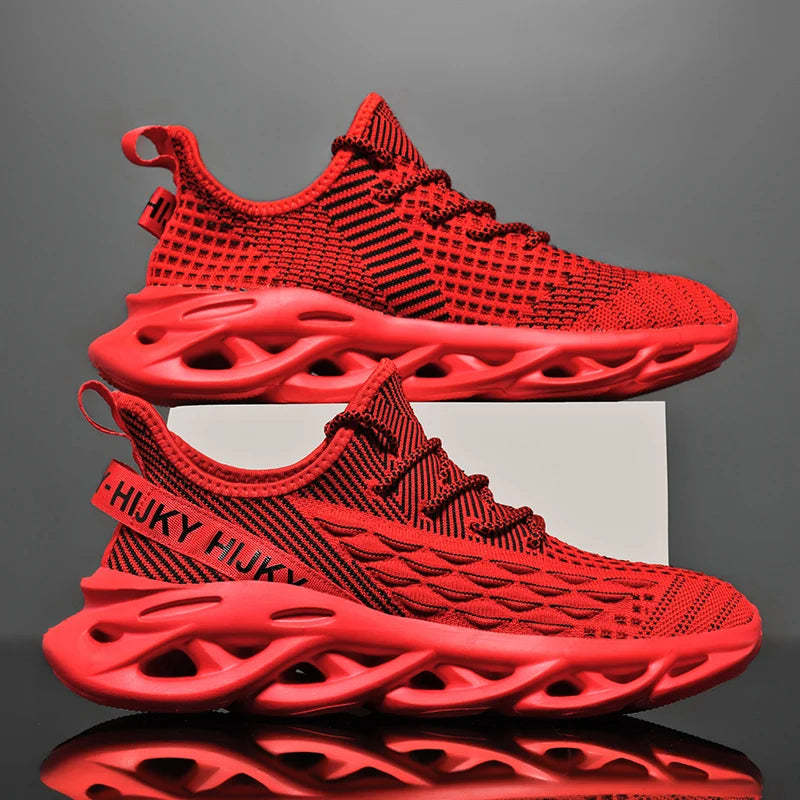 Luxury sports sneakers for women and men, casual training shoes, breathable, fashionable running loafers.