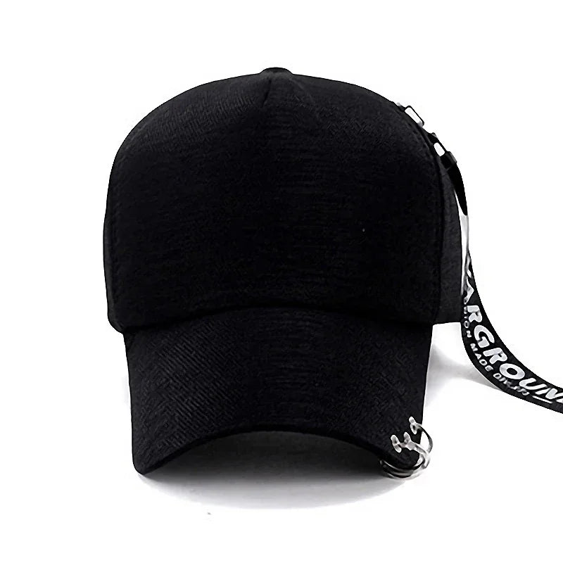 Gorra de Béisbol Clásica con Visera Metálica Personalizada, Estilo Ligero y Transpirable Cuatro colores para elegir