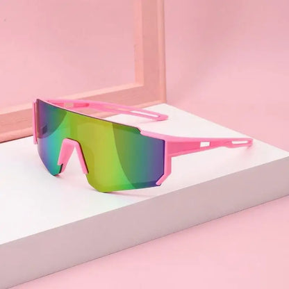 Gafas de ciclismo para niños, gafas para montar para niños y niñas, gafas a prueba de viento a la moda para exteriores, gafas resistentes a los rayos UV