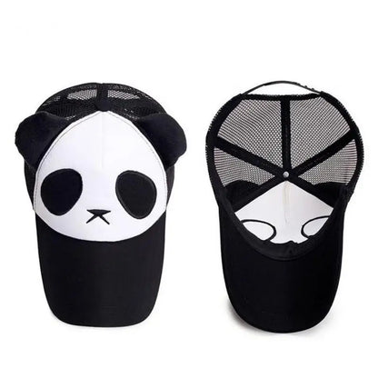 Gorras de béisbol de Panda bonitas de verano para hombres y mujeres, Gorras Snapback de algodón de Hip Hop, protección solar para niños y niñas, Gorras para exteriores, triangulación de envíos