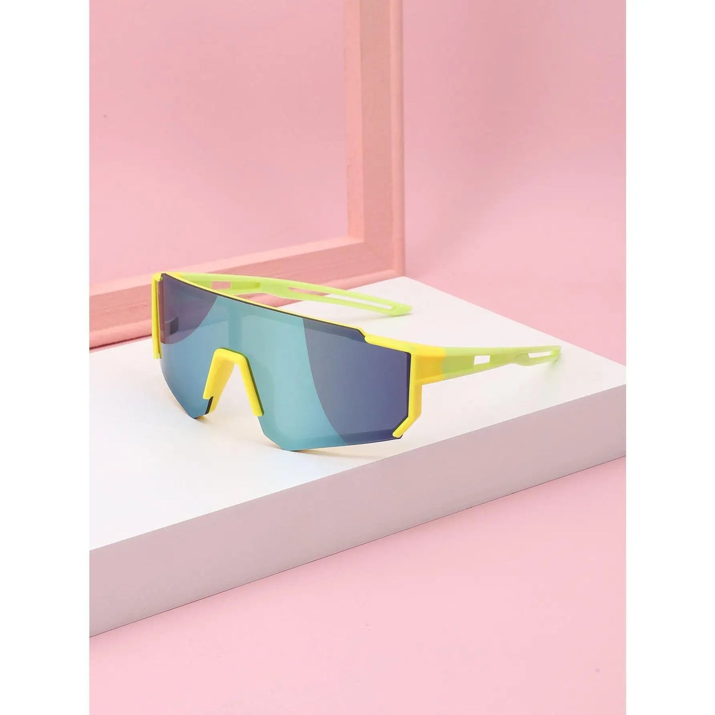 Gafas de ciclismo para niños, gafas para montar para niños y niñas, gafas a prueba de viento a la moda para exteriores, gafas resistentes a los rayos UV