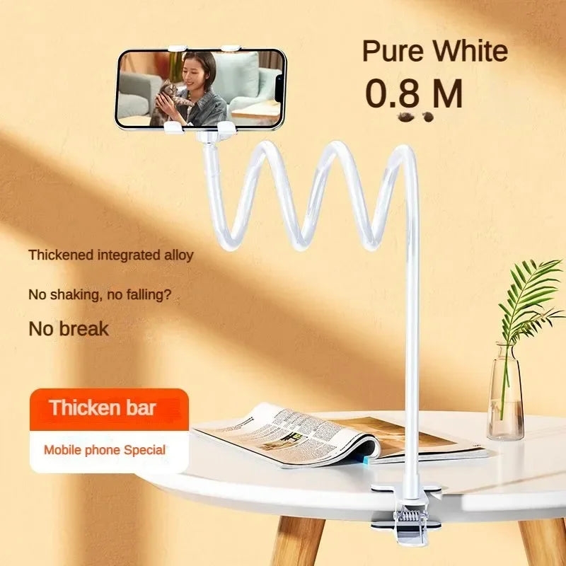 Soporte Universal para teléfono móvil, soporte Flexible para perezosos, Clip ajustable para teléfono móvil, soporte de montaje de escritorio para cama en casa, soporte para teléfono inteligente