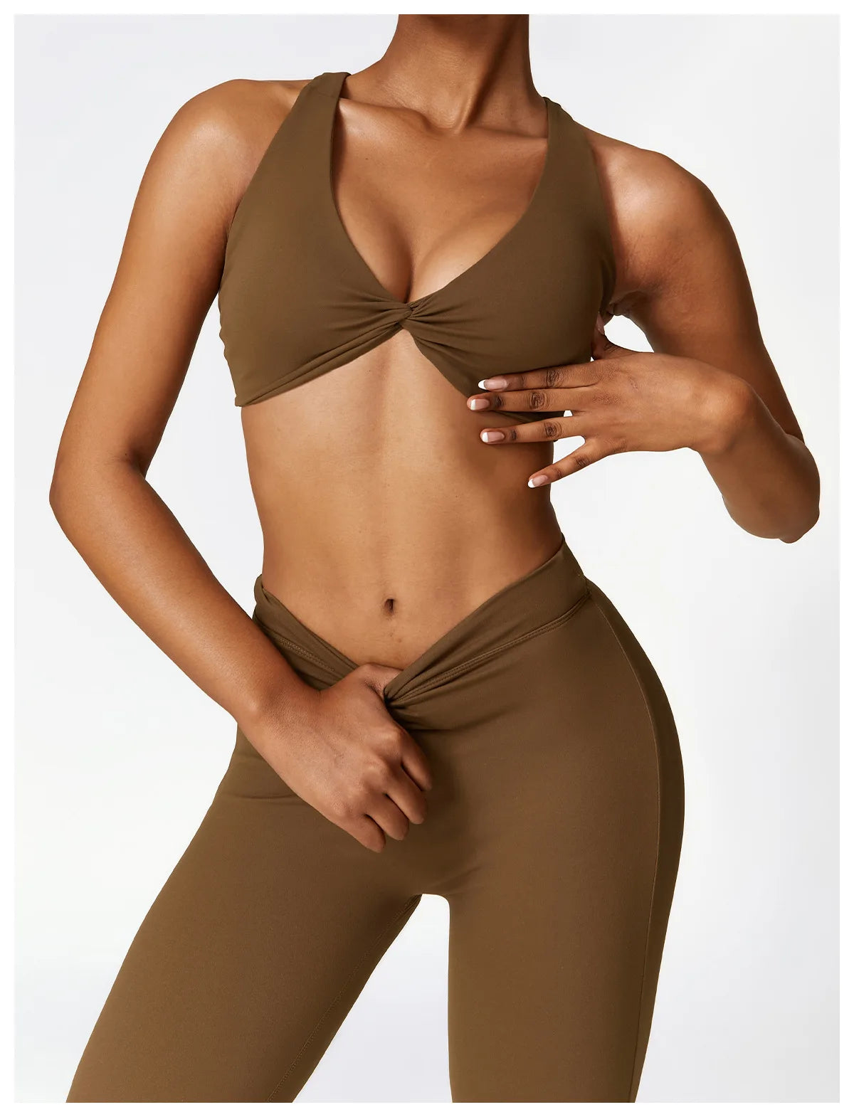 Women's V-shaped Yoga Pants, Flared Leggings, High-Waisted Wide-Leg Pants, Sports Flared Pants for Gym and Fitness, Dance Pants.