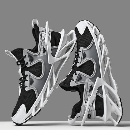 Luxury sports sneakers for women and men, casual training shoes, breathable, fashionable running loafers.