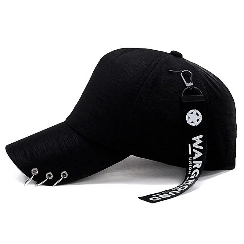 Gorra de Béisbol Clásica con Visera Metálica Personalizada, Estilo Ligero y Transpirable Cuatro colores para elegir