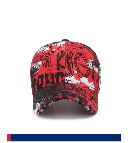 Nueva moda Cool Graffiti mujeres hombres gorras sombrero mujer hombre deporte viseras gorra de béisbol calle tendencia sombrero de sol para mujeres hombres