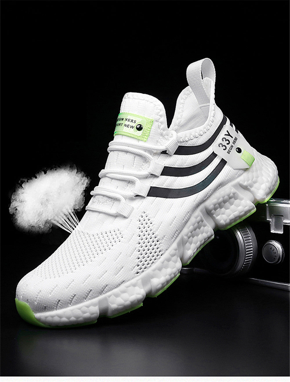 Women's Breathable Running Shoes, Fashionable Casual Sneakers, Comfortable Walking Shoes, Unisex Men's Trainers, Lightweight Athletic Shoes