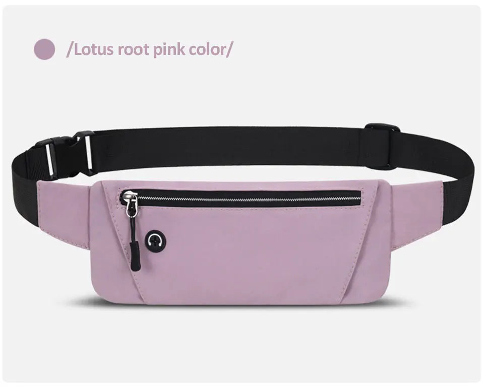 Riñonera para correr, bolsa para cinturón deportivo, bolsa para teléfono móvil, riñonera ligera para hombre y mujer, bolsa deportiva para gimnasio, riñonera con correa ajustable