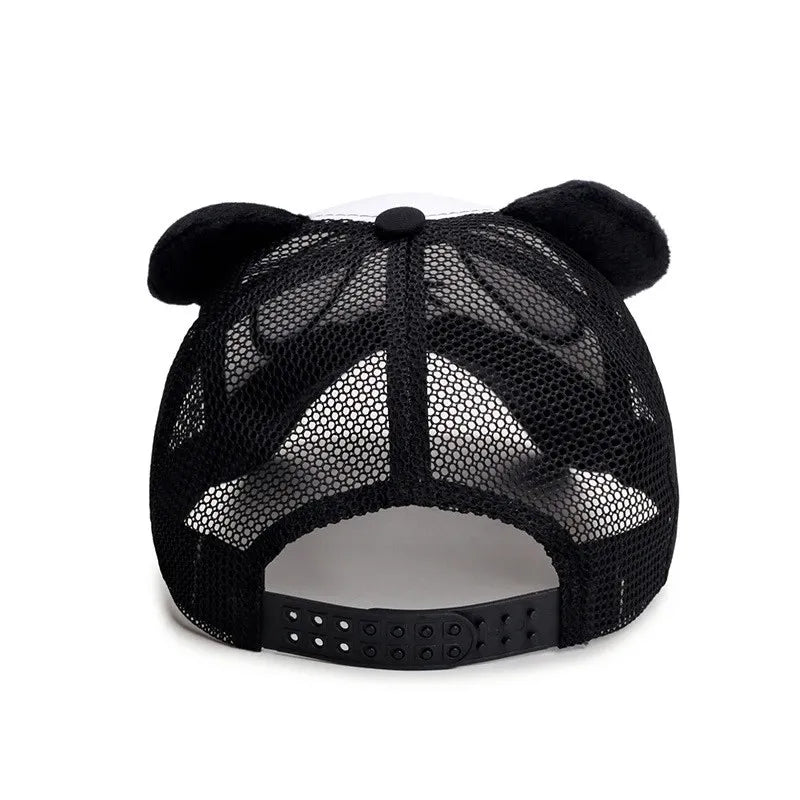 Gorras de béisbol de Panda bonitas de verano para hombres y mujeres, Gorras Snapback de algodón de Hip Hop, protección solar para niños y niñas, Gorras para exteriores, triangulación de envíos