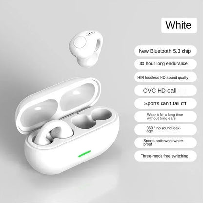 New Original T75 Bone Conduction Wireless Headphones Bluetooth 5.3 Sports Earphones HiFi Sound Quality TWS Waterproof Headset