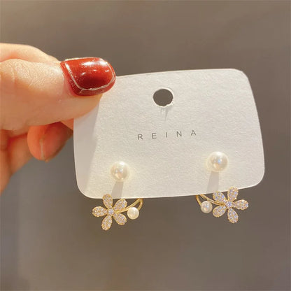 2023 New Fashion Trend Unique Design Elegant Delicate Lightweight Luxury Pearl Tassel Earrings High Jewelry Party Favors for Women