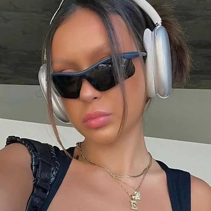 Gafas de deportivas para hombre y mujer, lentes de Ciclismo de una pieza, a prueba de viento, a la moda