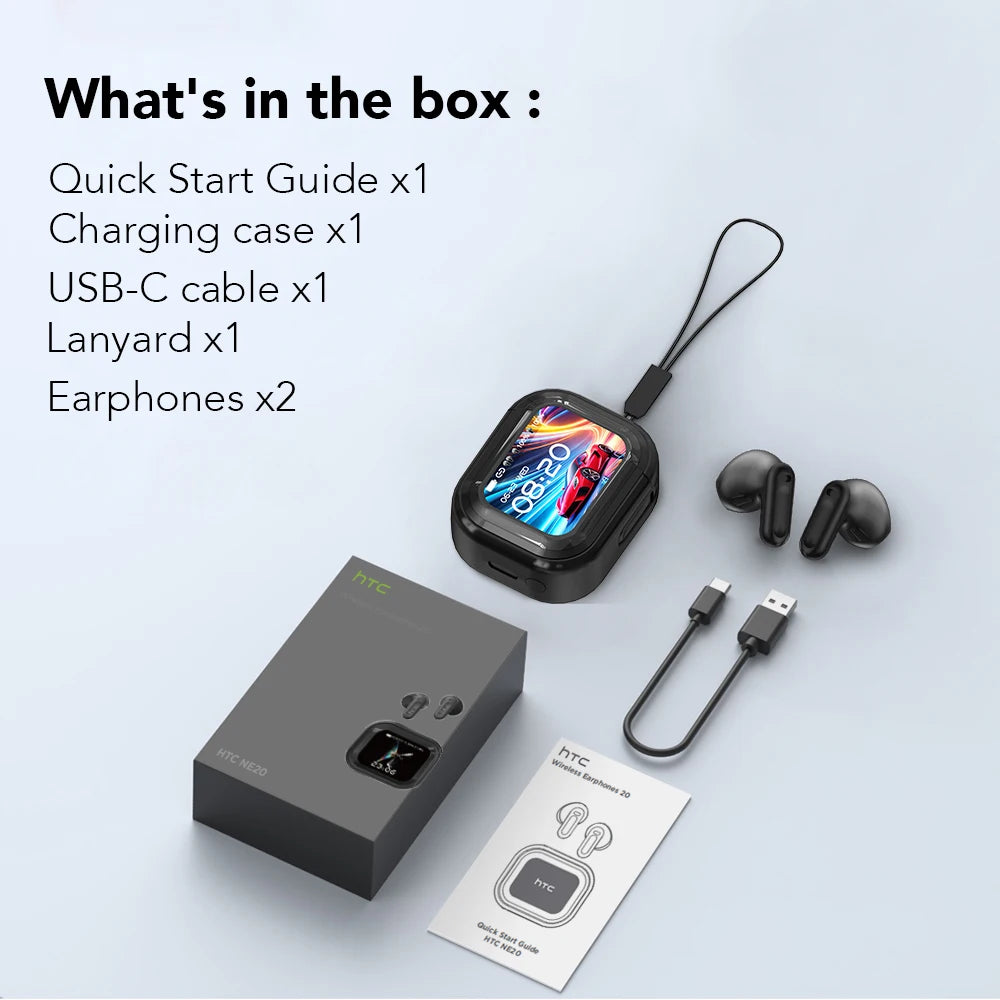 Traductor NE20 nuevos auriculares inalámbricos Bluetooth 6,0 auriculares de traducción IPX4 clasificación de impermeabilidad batería de larga duración