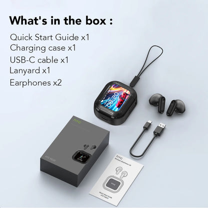 Traductor NE20 nuevos auriculares inalámbricos Bluetooth 6,0 auriculares de traducción IPX4 clasificación de impermeabilidad batería de larga duración