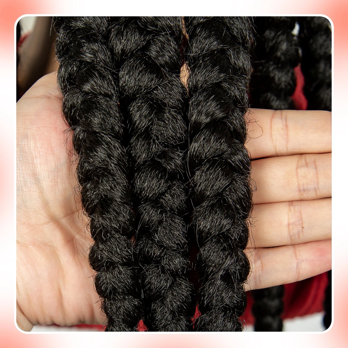 Pelucas trenzadas Cornrow de 32 pulgadas, peluca con trenzas de encaje sintético completo con pelo de bebé, peluca de encaje trenzado sin nudos Frontal para mujeres negras