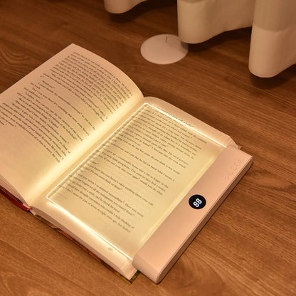 Luz LED para libros y luz nocturna 2 en 1, 3 temperaturas de color y atenuación continua, luz de lectura recargable por USB con temporizador para Ni