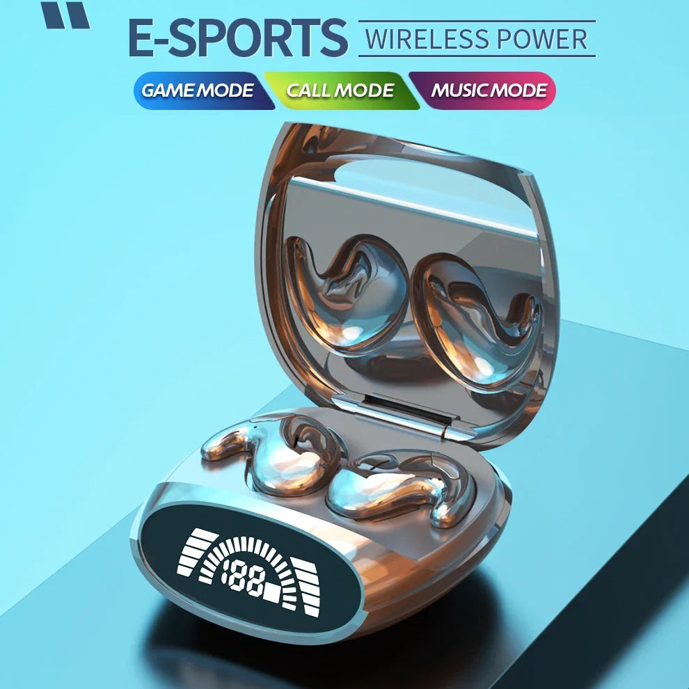 Invisible Mini Sleep Earbuds, Small Hidden Headphones, Bluetooth 5.3 Earbuds, TWS Stereo Sports Wireless Noise Canceling Headphones