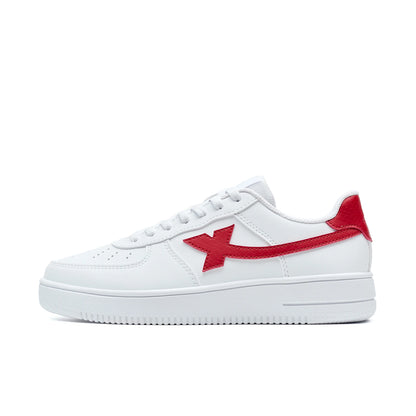 Xtep zapatos de skate para Mujer y hombres moda estilo callejero moda baja suela gruesa durabilidad cómodo zapato.