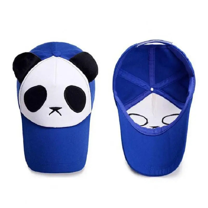 Gorras de béisbol de Panda bonitas de verano para hombres y mujeres, Gorras Snapback de algodón de Hip Hop, protección solar para niños y niñas, Gorras para exteriores, triangulación de envíos