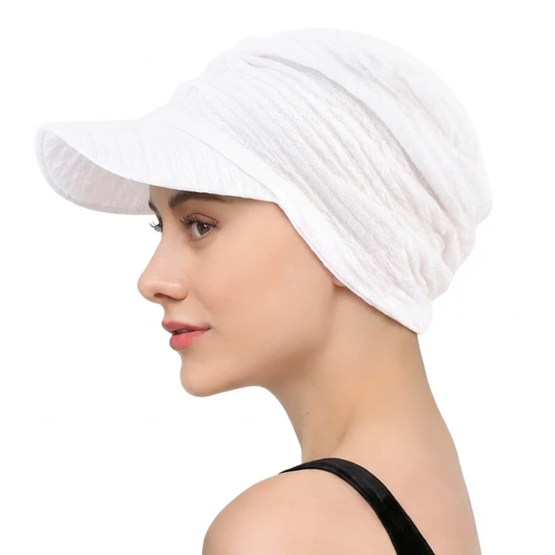 Nueva Gorra de Béisbol con Hijab para Mujer, Gorro de Voile Musulmán, Sombrero para el Sol, Pañuelo, Gorras de Béisbol Modernas, Bandana, Hijab, Turbante