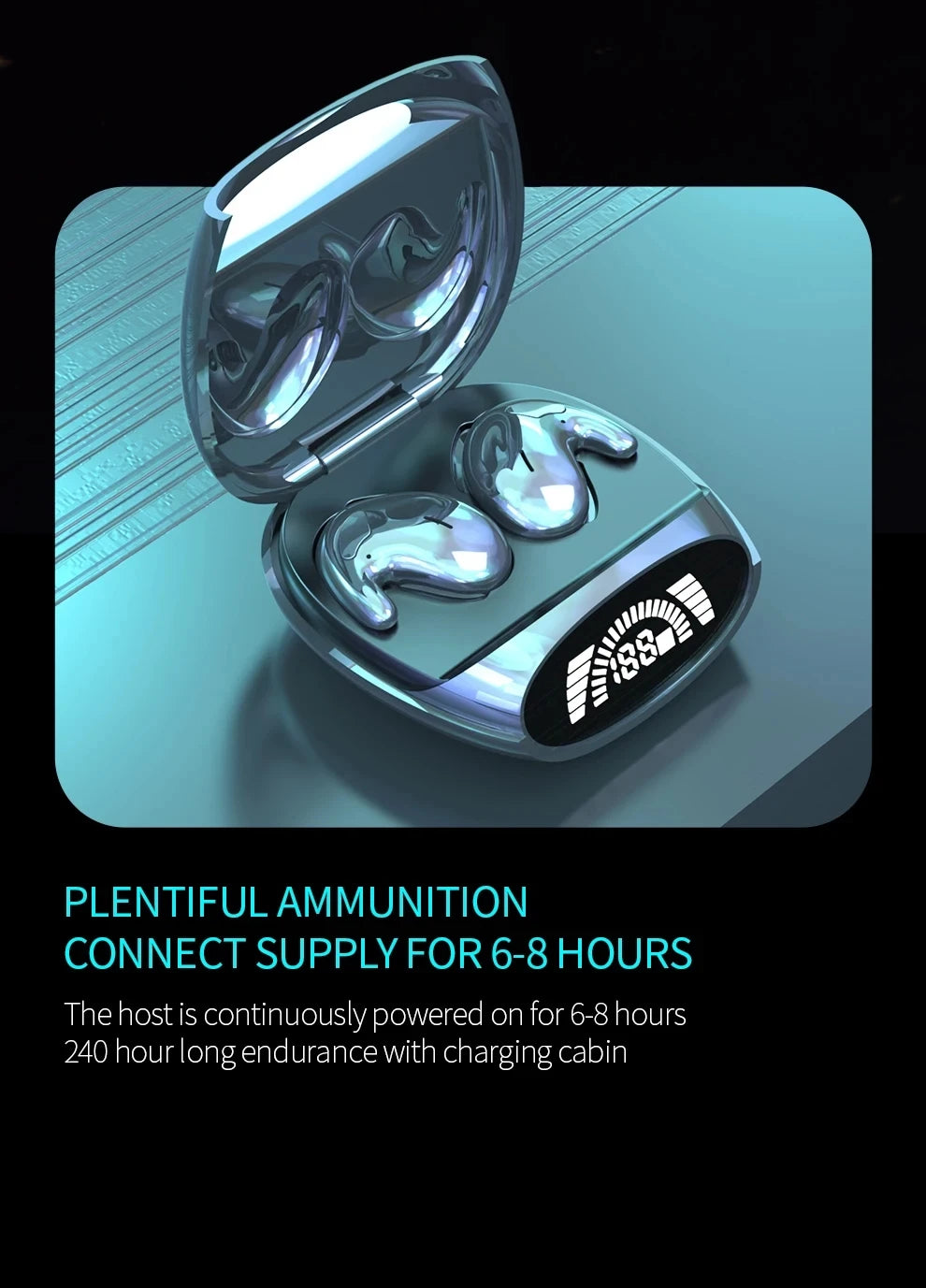 Invisible Mini Sleep Earbuds, Small Hidden Headphones, Bluetooth 5.3 Earbuds, TWS Stereo Sports Wireless Noise Canceling Headphones