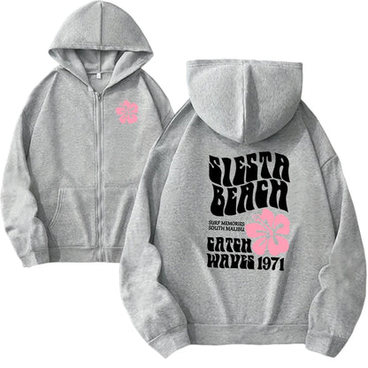 Chaqueta Deportiva Informal Holgada de Moda para Mujer, Primavera 2026, con Cremallera, Sudadera con Capucha, de Alta Calidad, en Oferta, Versátil para Correr