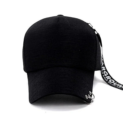 Gorra de Béisbol Clásica con Visera Metálica Personalizada, Estilo Ligero y Transpirable Cuatro colores para elegir