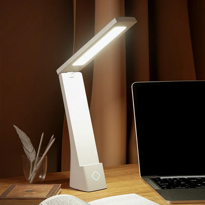 Lámpara de escritorio Led, luces de mesa plegables con carga y taponamiento, protección ocular, lámpara de escritorio de aprendizaje, accesorio de iluminación para dormitorio y mesita de noche