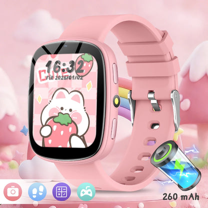 2026 Games for Kids Smartwatch 1.83'' HD Screen Camera 22 Interesting Games Sleep Monitor Alarm Clock Calculator Kids Watch Gifts