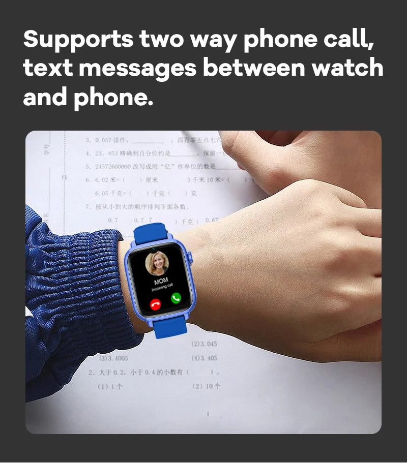 4G Smart Watch for Girls and Boys, GPS, WIFI, Video Call, SOS App, Download, Kids Smart Watch, Camera Monitor, Tracker, Location, Phone Watch