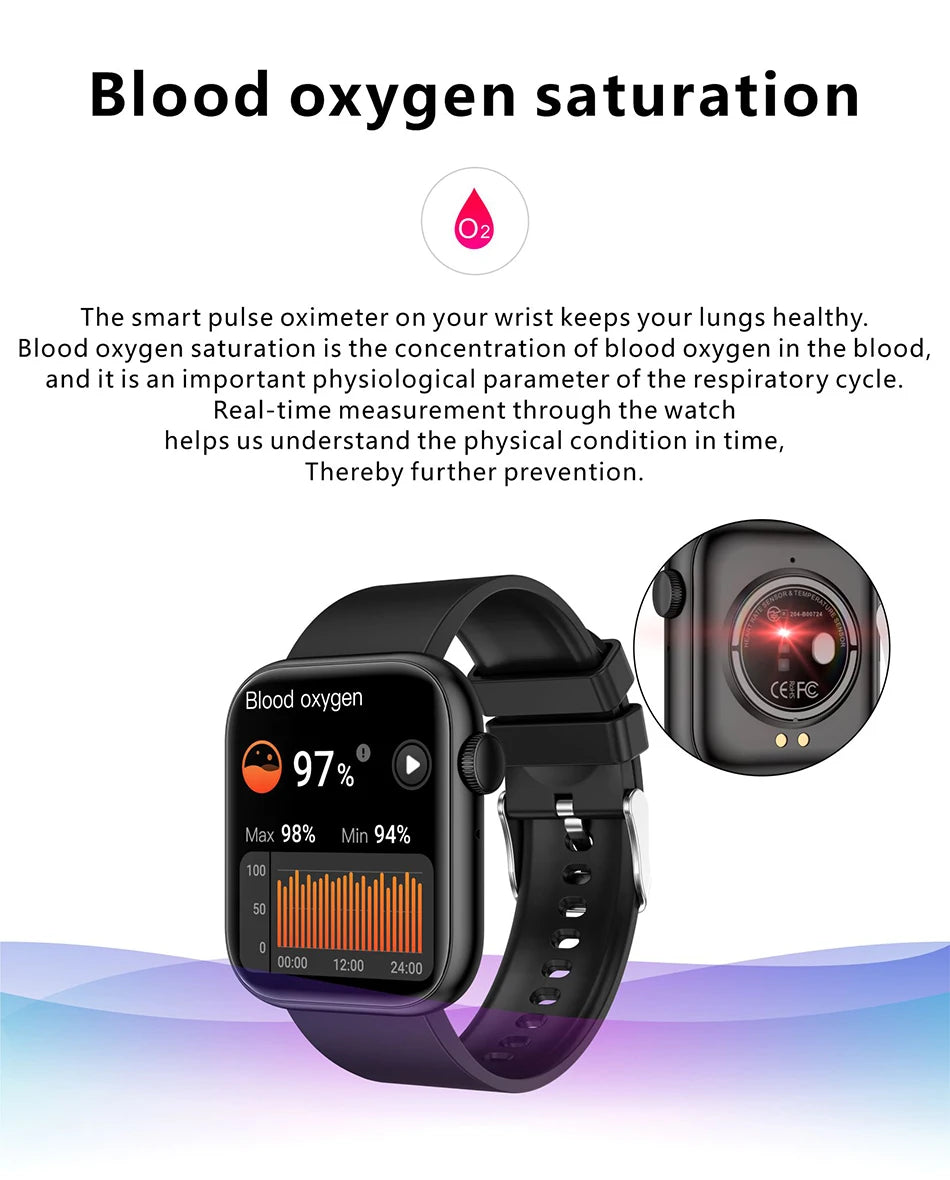 Reloj inteligente LIGE para Mujer, pantalla completamente táctil, llamada Bluetooth, relojes impermeables, rastreador deportivo de Fitness, Reloj inteligente para Mujer