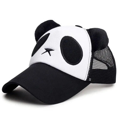 Gorras de béisbol de Panda bonitas de verano para hombres y mujeres, Gorras Snapback de algodón de Hip Hop, protección solar para niños y niñas, Gorras para exteriores, triangulación de envíos