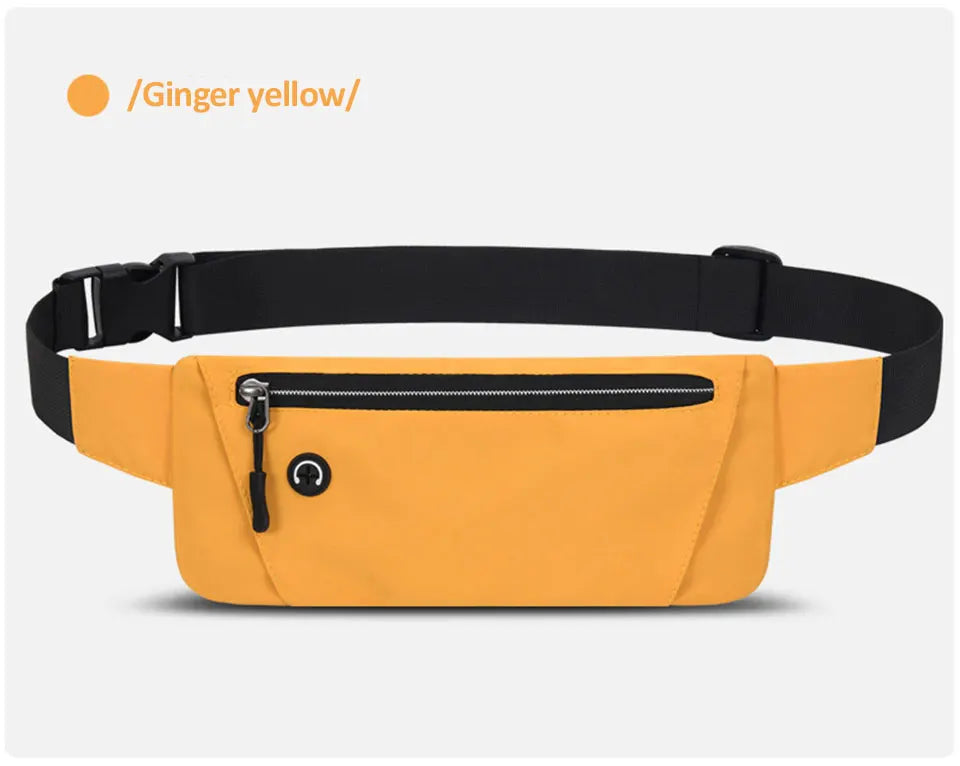 Riñonera para correr, bolsa para cinturón deportivo, bolsa para teléfono móvil, riñonera ligera para hombre y mujer, bolsa deportiva para gimnasio, riñonera con correa ajustable