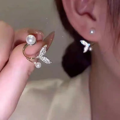 2023 New Fashion Trend Unique Design Elegant Delicate Lightweight Luxury Pearl Tassel Earrings High Jewelry Party Favors for Women