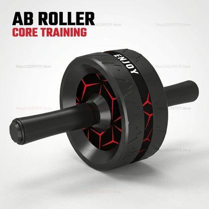 Equipo Mejorado para Ejercicios Abdominales y de Core, Rueda Abdominal para Entrenamiento de Fuerza de Cuerpo Completo con Accesorio de Soporte para Rodillas