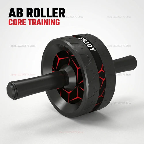 Equipo Mejorado para Ejercicios Abdominales y de Core, Rueda Abdominal para Entrenamiento de Fuerza de Cuerpo Completo con Accesorio de Soporte para Rodillas