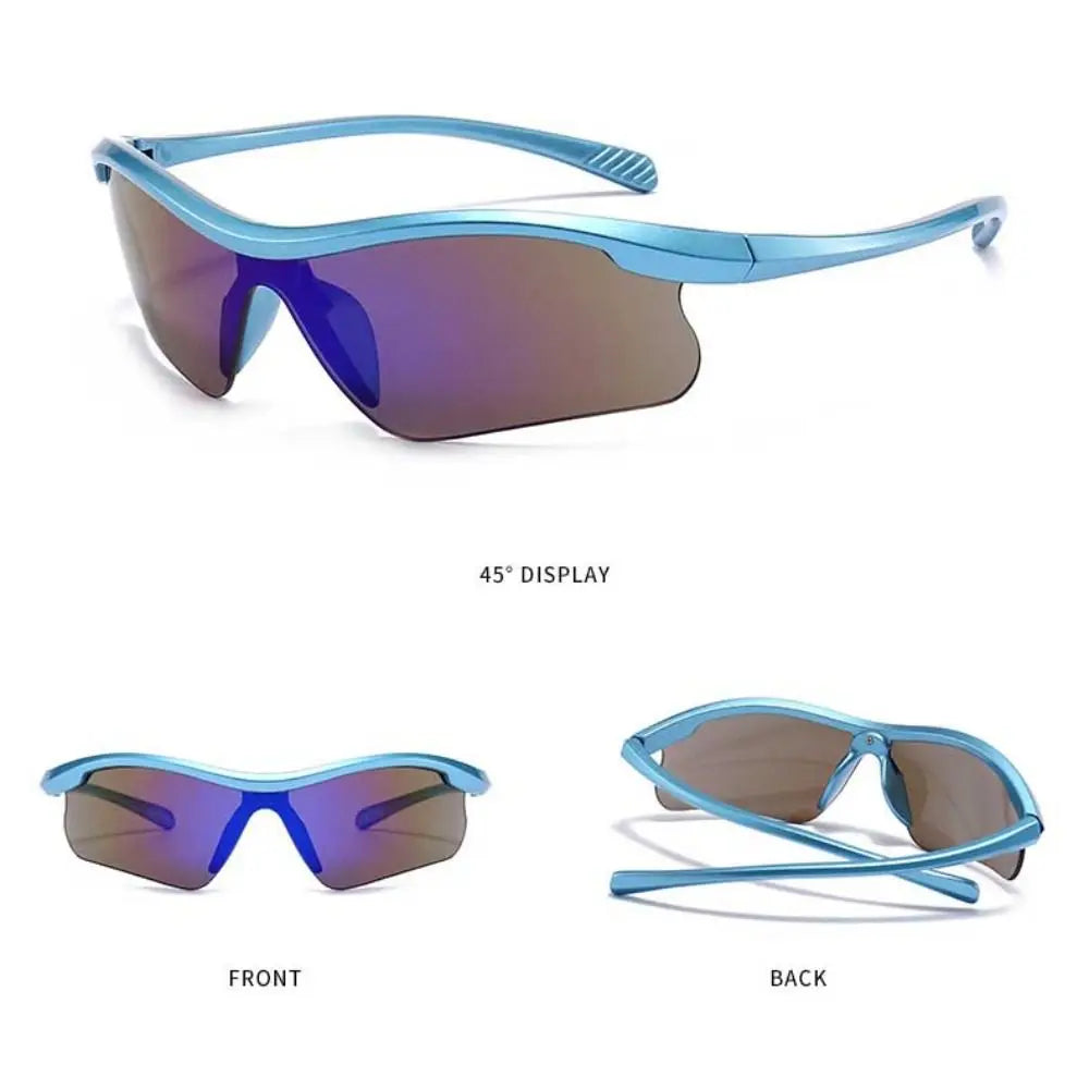 Gafas de deportivas para hombre y mujer, lentes de Ciclismo de una pieza, a prueba de viento, a la moda