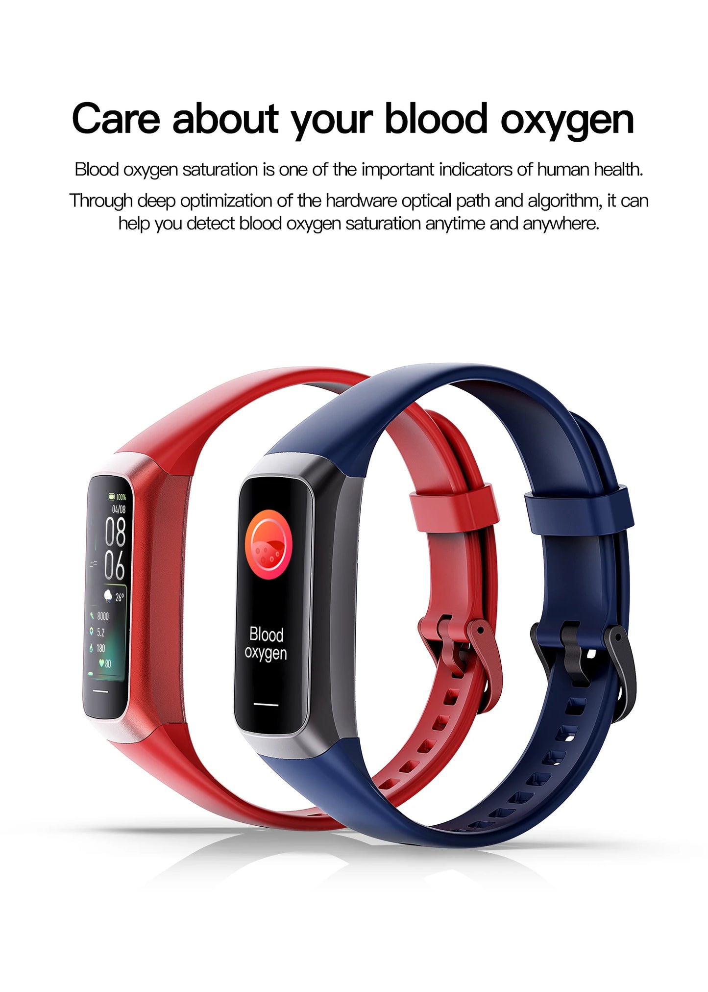 Reloj inteligente AMOLED con Monitor de temperatura corporal, reloj deportivo resistente al agua hasta 3ATM, correa de reloj inteligente para hombres y mujeres IOS Android