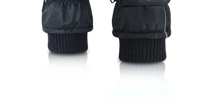 Guantes de esquí cálidos de invierno profesionales para hombres y mujeres, guantes cálidos para la nieve, guantes impermeables para motocicleta, pantalla táctil Smile 506.