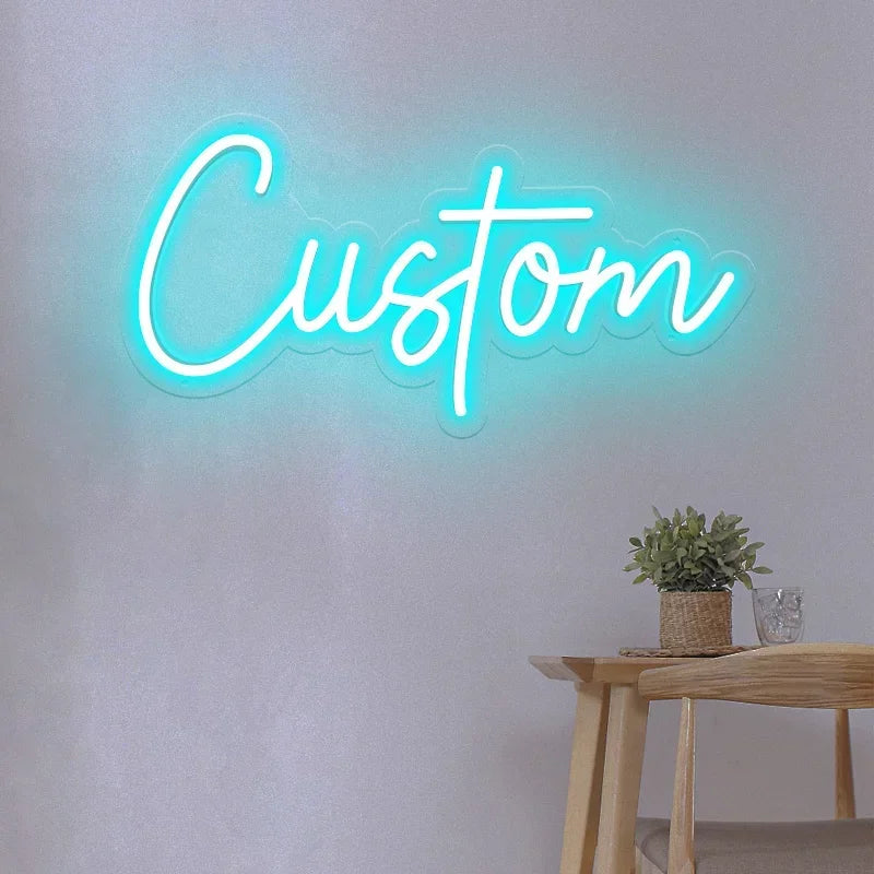 Custom LED Neon Sign, Personalized Name Sign, Wedding Decor for Store, Business, Wall, Room, Personalized Neon Gift for Kids