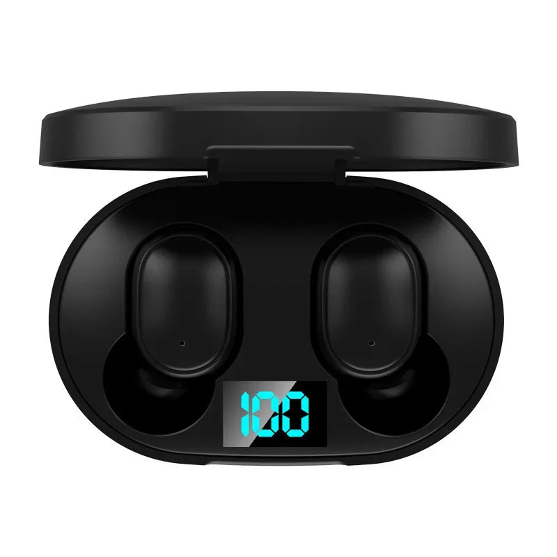 E6S TWS auriculares inalámbricos deportivos impermeables Bluetooth 5,0 auriculares estéreo con micrófono para Iphone Xiaomi Vivo Oppo